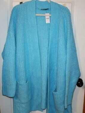 NWT Lane Bryant open front sweater 26/28